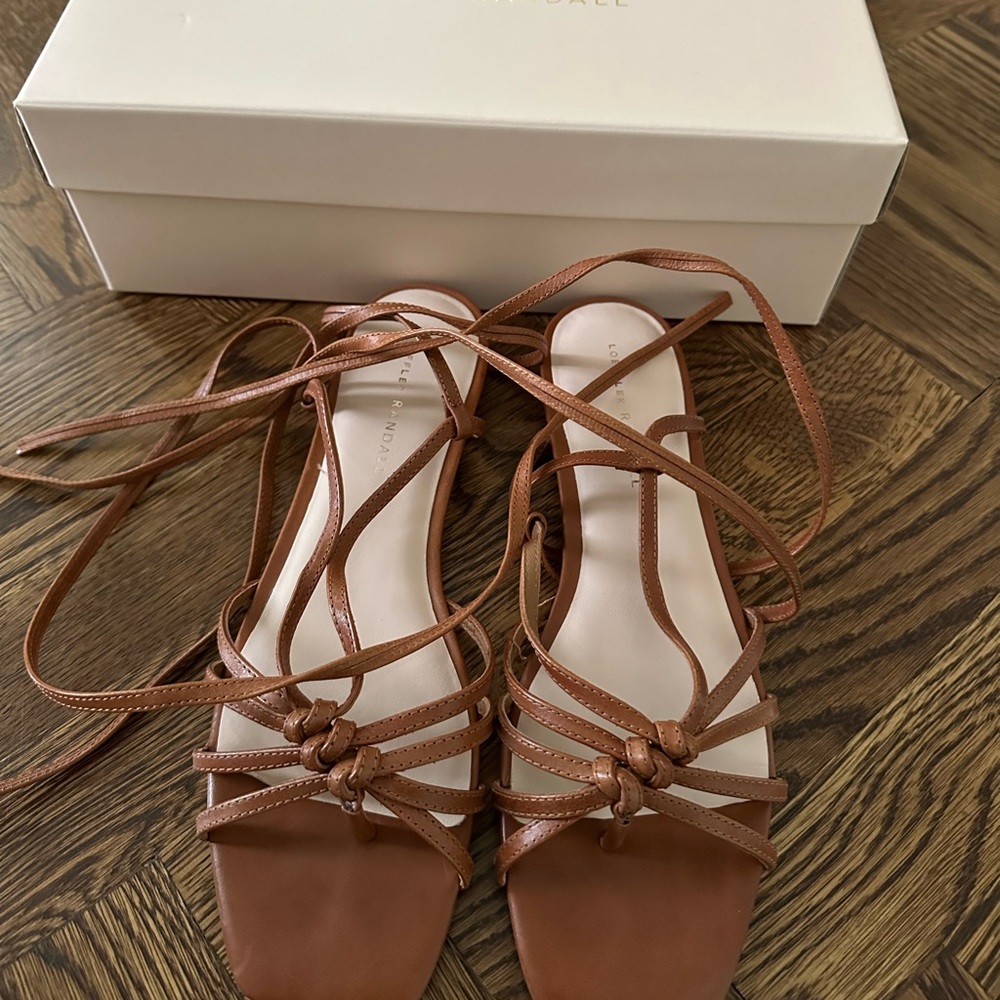 Ankle tie sandals from Loeffler Randall
